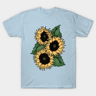 Sunflower Trio T-Shirt